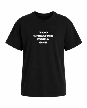 Oversized White Logo T shirt